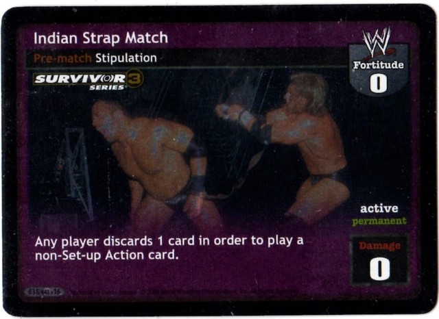 Indian Strap Match (SS3) Foil